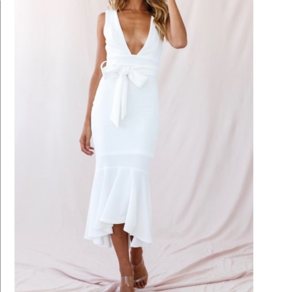 Selfie Leslie Sorry Not Sorry Wide Strap Dress